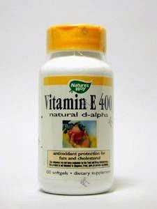 NATURE'S WAY - VIT E 400IU D-ALPHA S-GEL