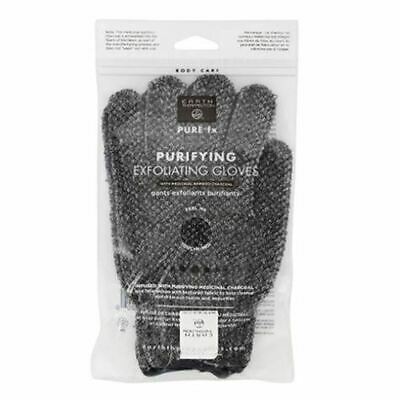 EARTHT - EXFOLIATING GLOVES, CHARCOAL