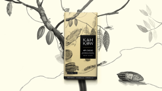 TABLETA KAH KOW ALMOND&COCO 40% CACAO