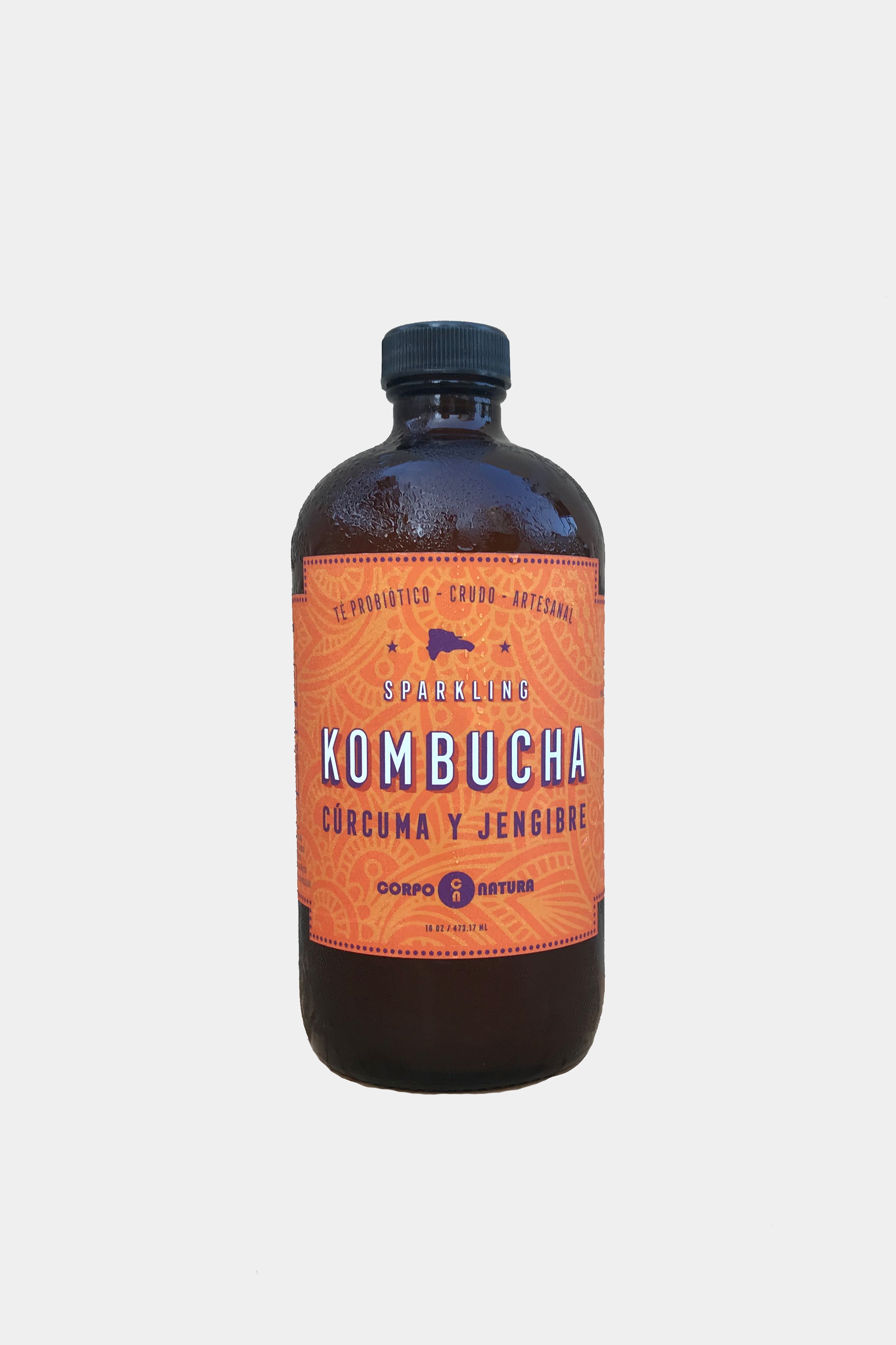 KOMBUCHA JENGIBRE Y CURCUMA 16 OZ