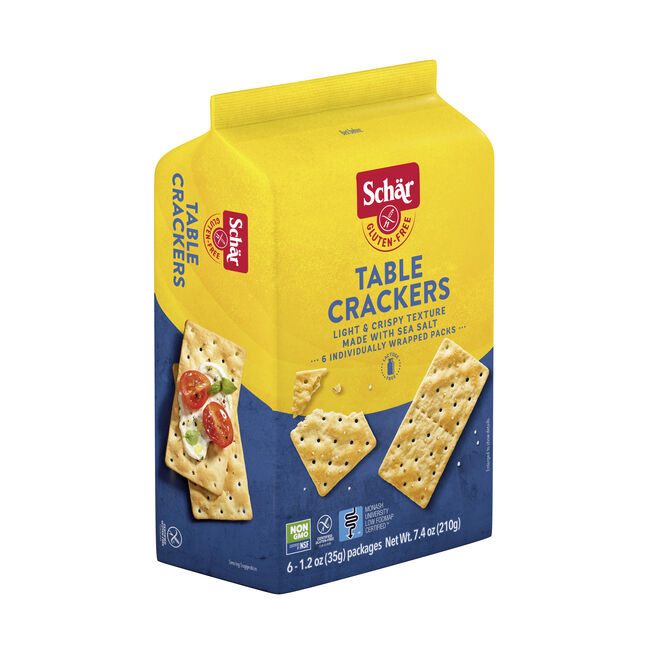 SCHAR - TABLE CRACKERS, GLUTEN FREE
