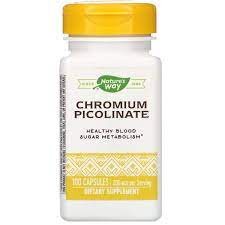 NATURE'S WAY - CHROMIUM PICOLINATE