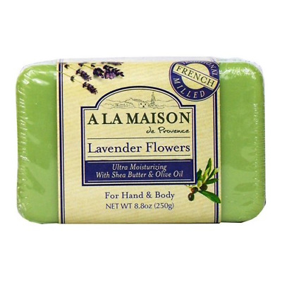 ALAMAI - BAR SOAP, LAVENDER FLOWERS