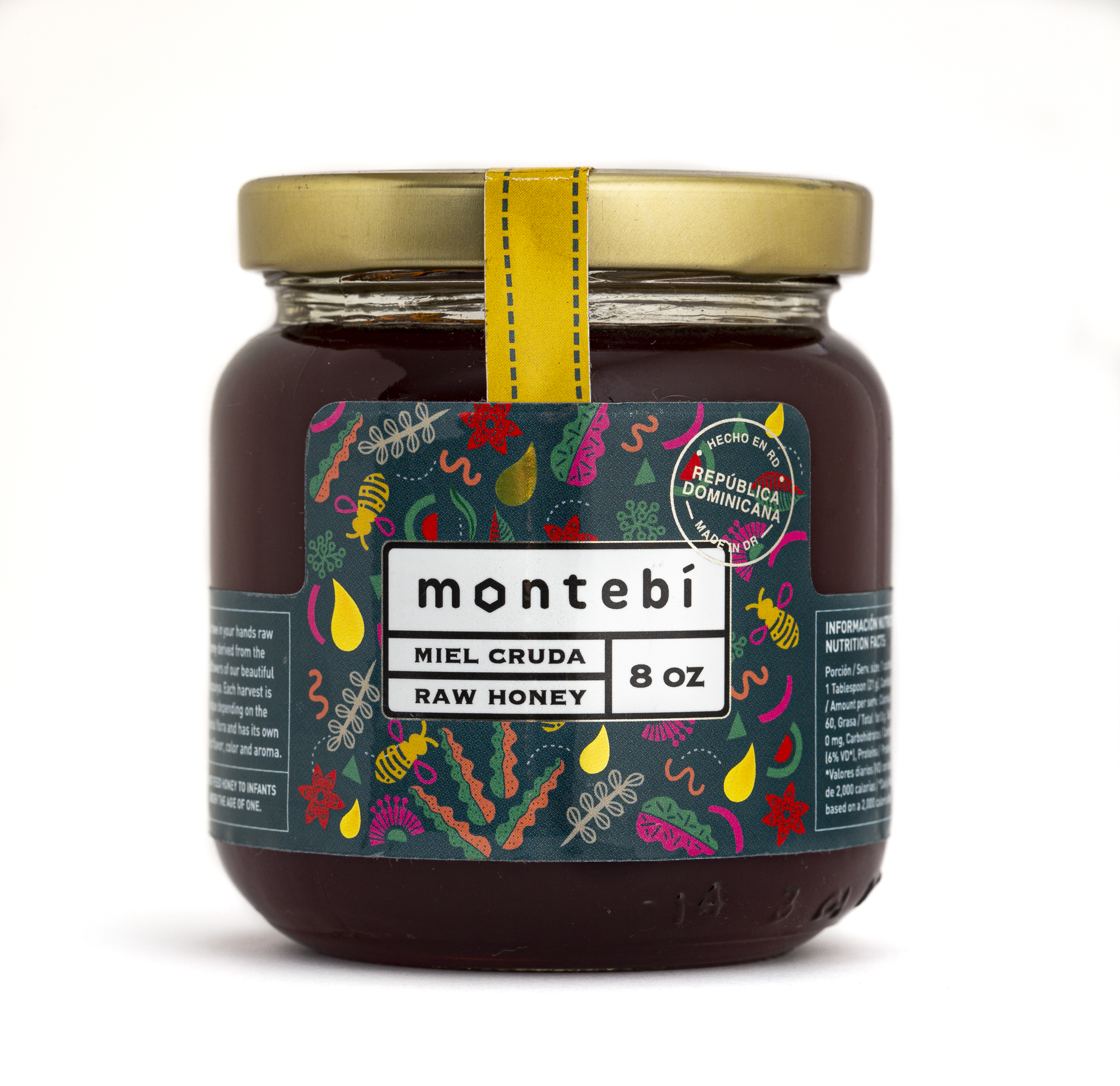 MIEL MONTEBI 8 OZ VIDRIO