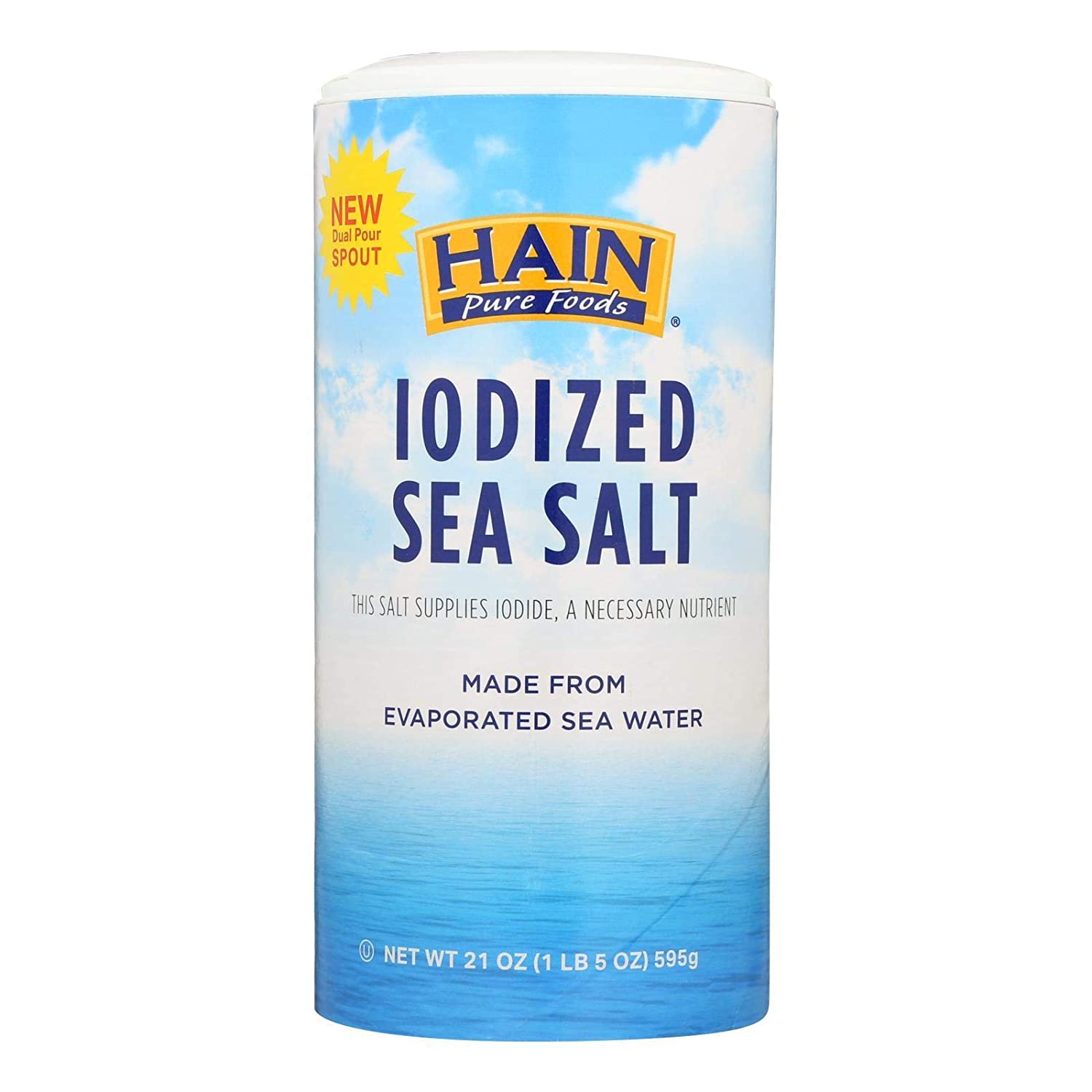 HAIN - IODIZED SEA SALT
