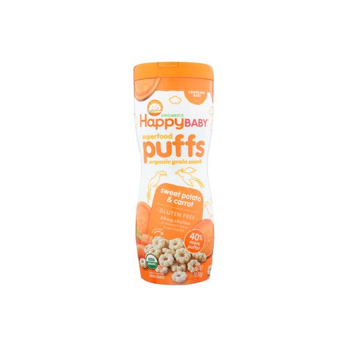 SWEET POTATO PUFFS, GLUTEN FREE