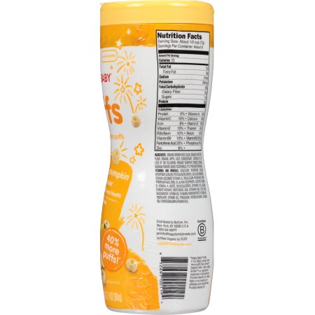 HAPPY - BANANA PUFFS HAPPY BABY ORGANIC BANANA PUFFS - 2.1OZ