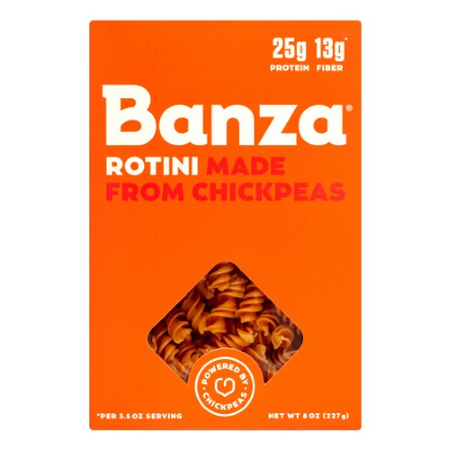 BANZA - PASTA, CHICKPEA ROTINI