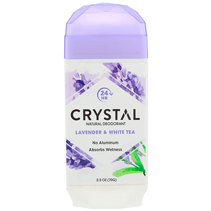CRYSTAL BODY DEODORANT, LAVENDER & WHITE TEA