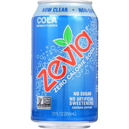 ZEVIA - SODA, COLA, 0 CAL, CAN