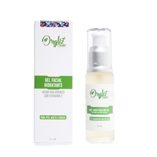 GEL FACIAL HIDRATANTE CON ACIDO HIALURONICO