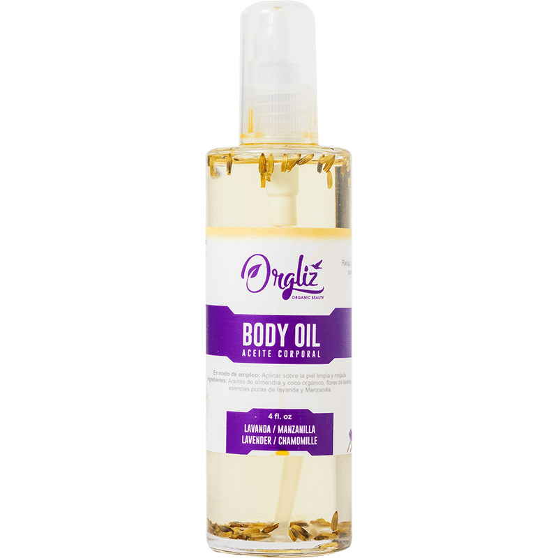 BODY OIL LAVANDA 4OZ