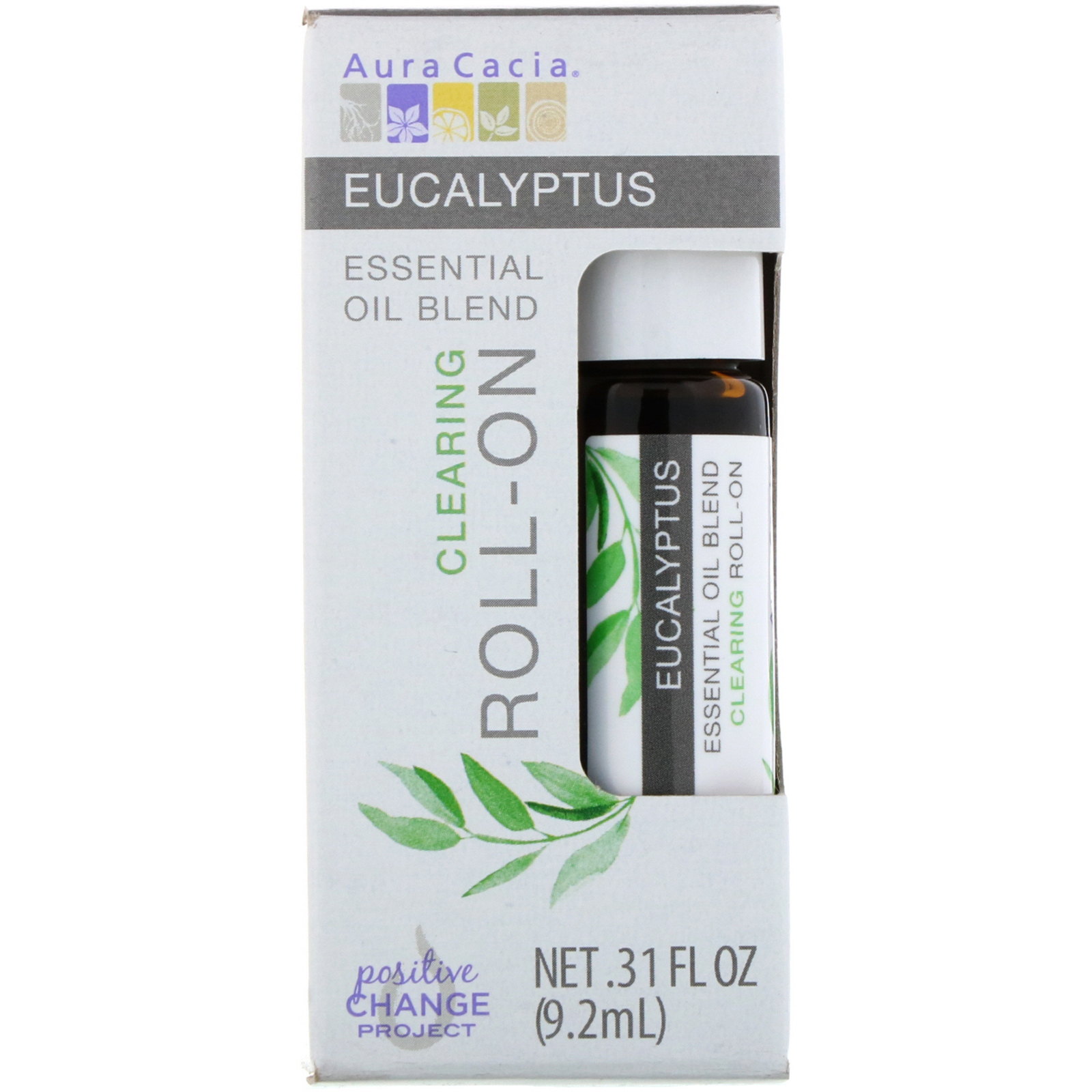 AURA CACIA - CLEARING ROLL-ON, EUCALYPTUS