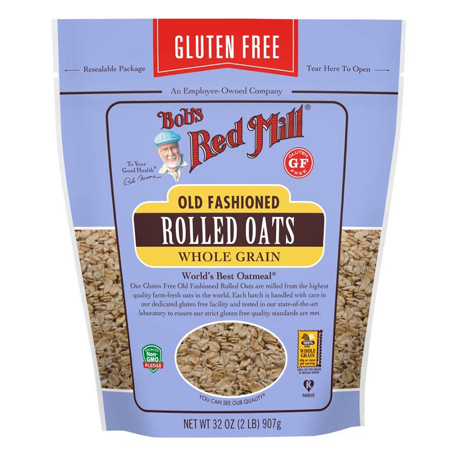 BOB'S - GLUTEN-FREE ORGANIC OLD FASHIONED ROLLED OATS 32 OZ.
