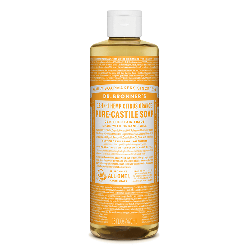 DR B'S - CASTILE LIQUID SOAP, CITRUS