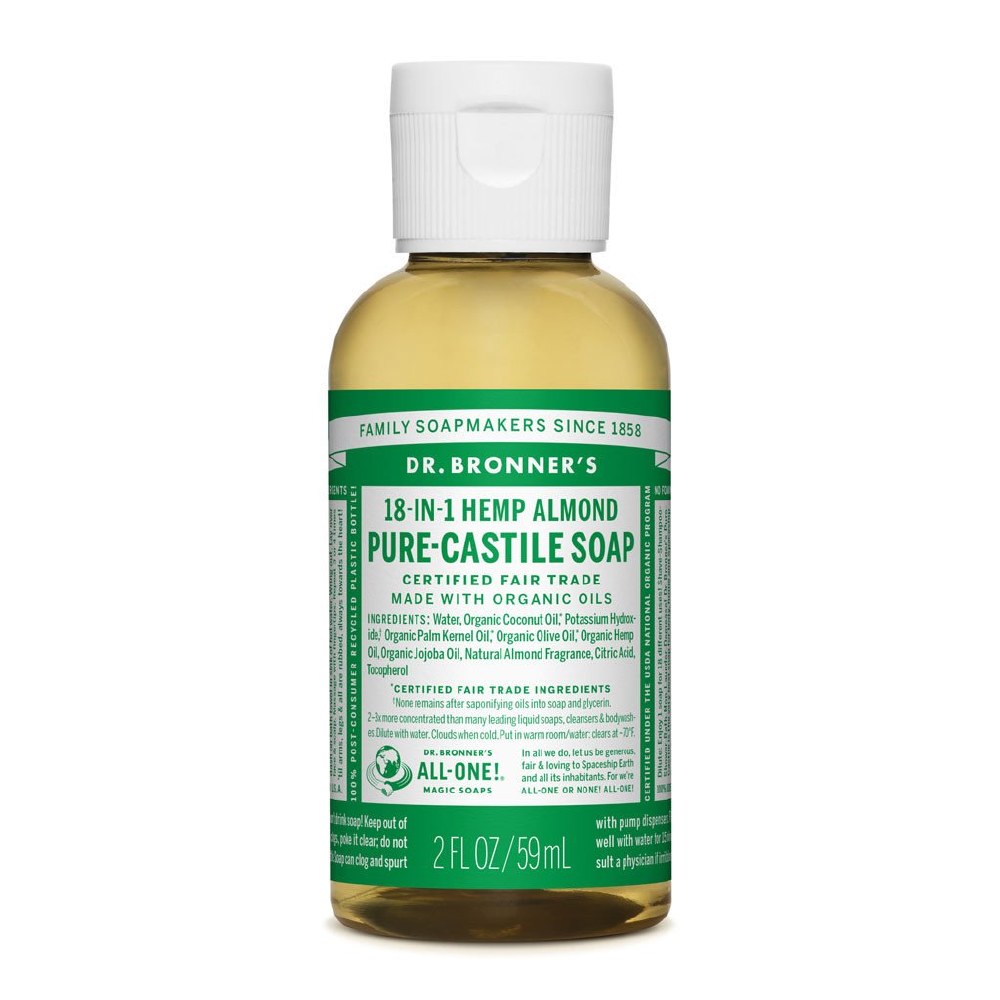 DR B'S - CASTILE LIQUID SOAP, ALMOND