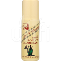 ALVERA - ROLL-ON DEODORANT, ALOE & ALMOND