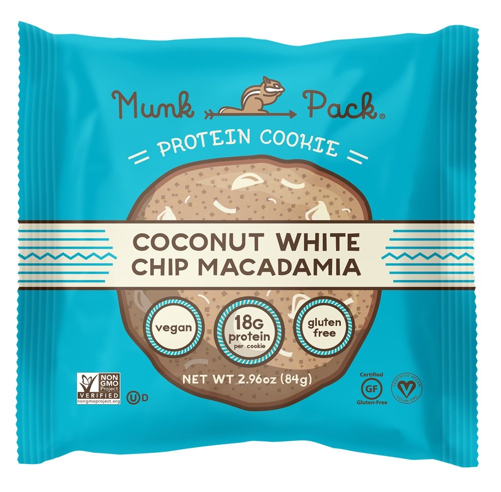 MUNK - PROTEIN COOKIE, COCONUT WHITE CHIP MACADAMIA