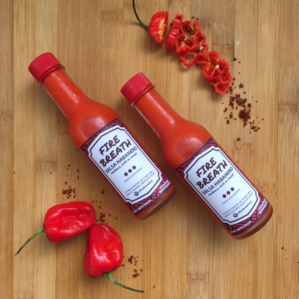 SALSA PICANTE HABANERO ROJA