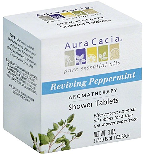 AURA CACIA - SHOWER TABLETS PEPPERMINT
