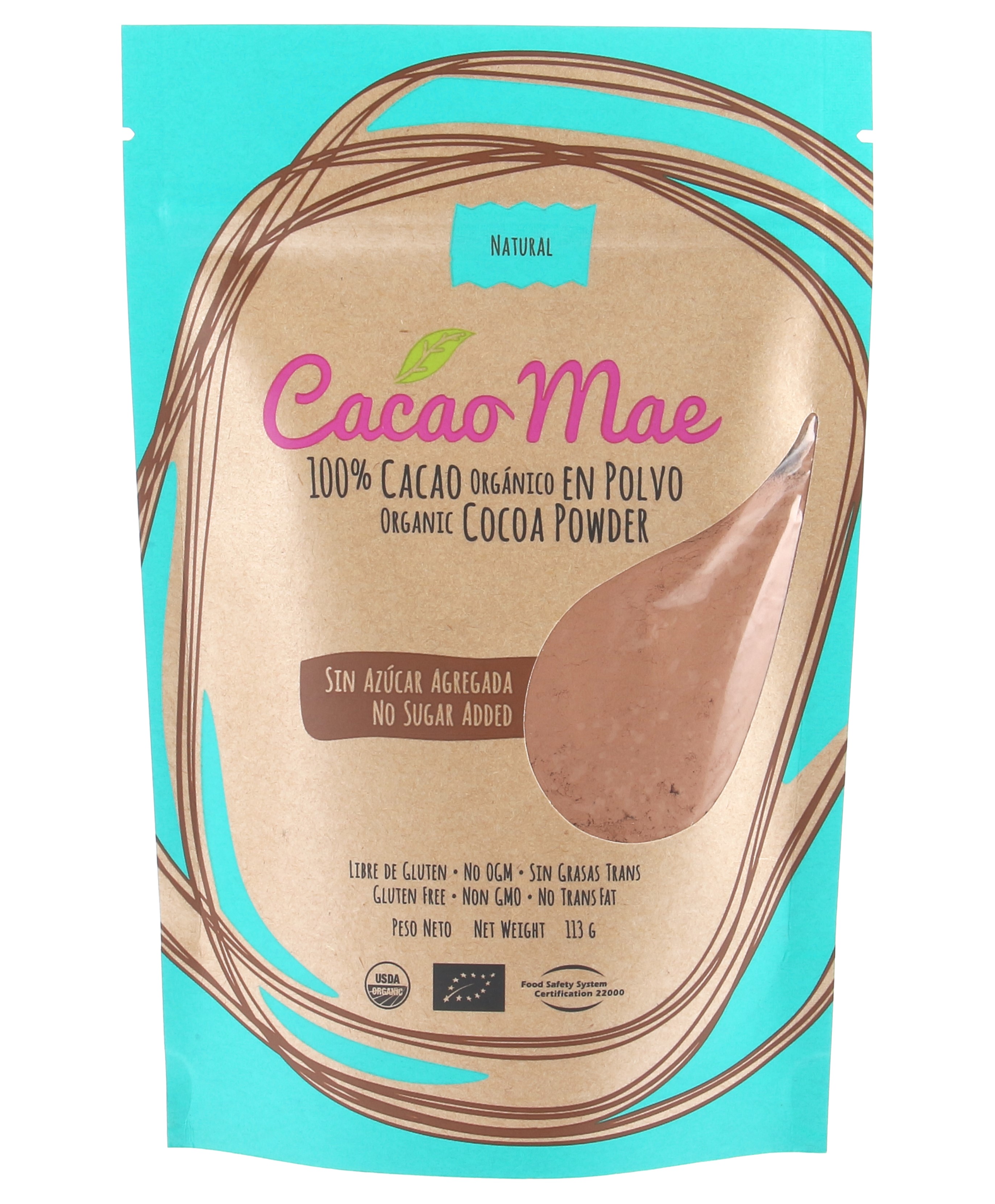CACAO MAE NATURAL 4 OZ