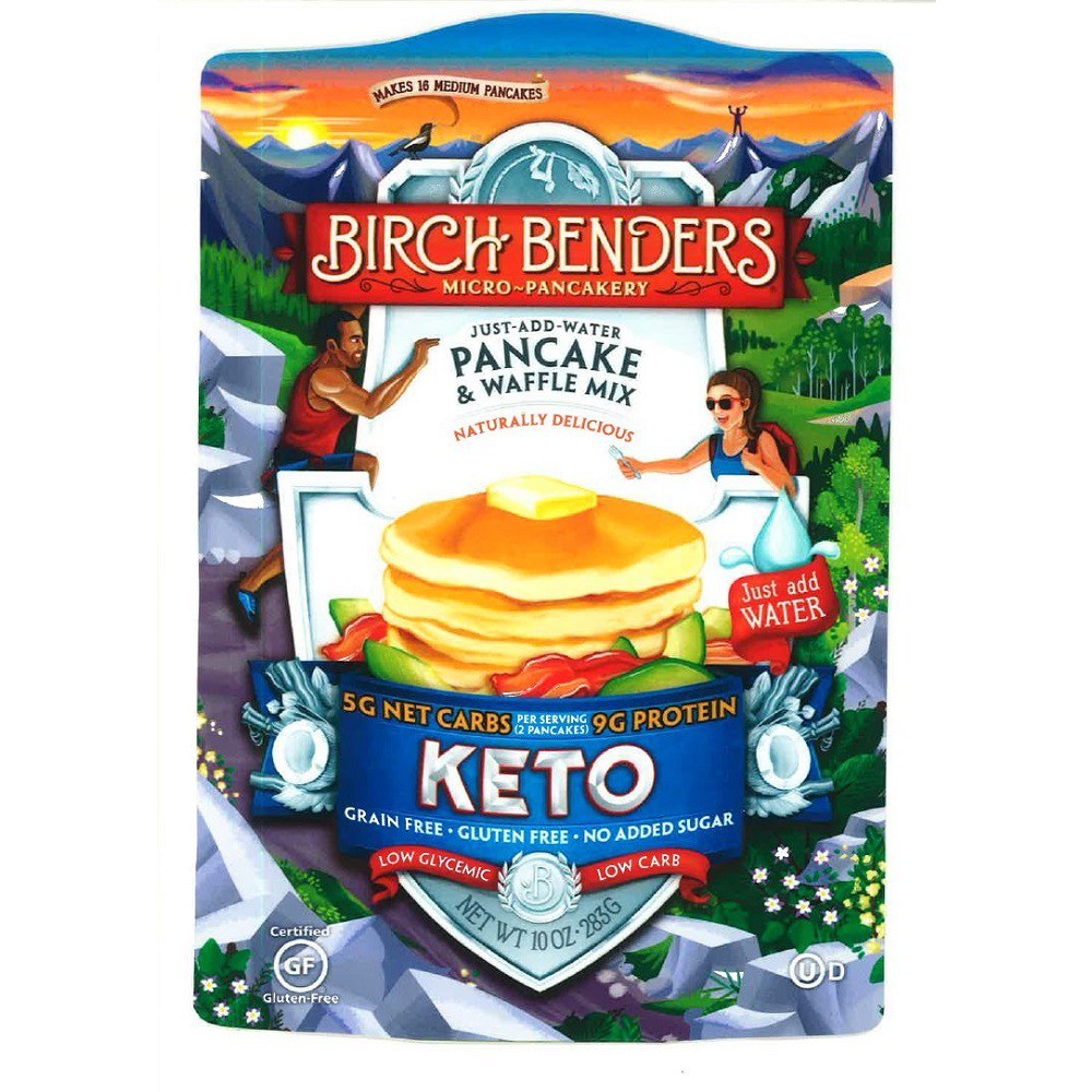 BBEND - PANCAKE & WAFFLE MIX, KETO,10 OZ