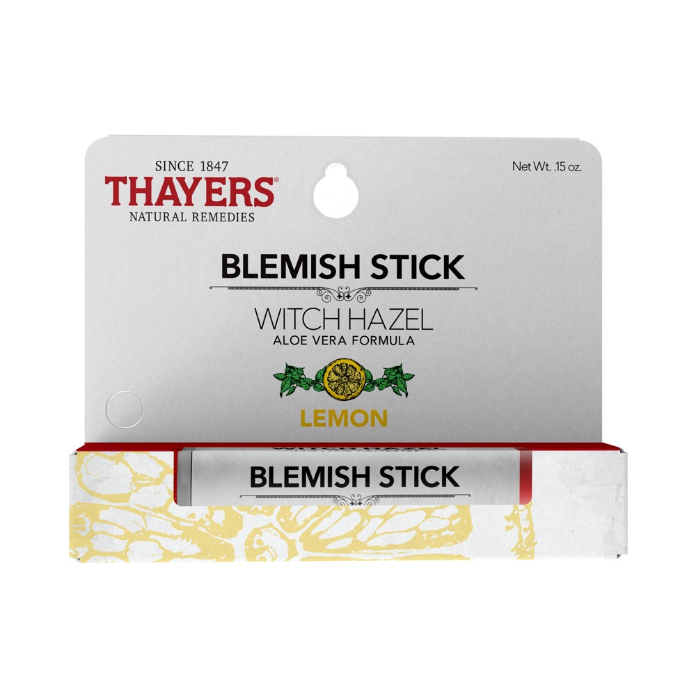 THAYERS - BLEMISH STICK, LEMON,  0.15 OZ