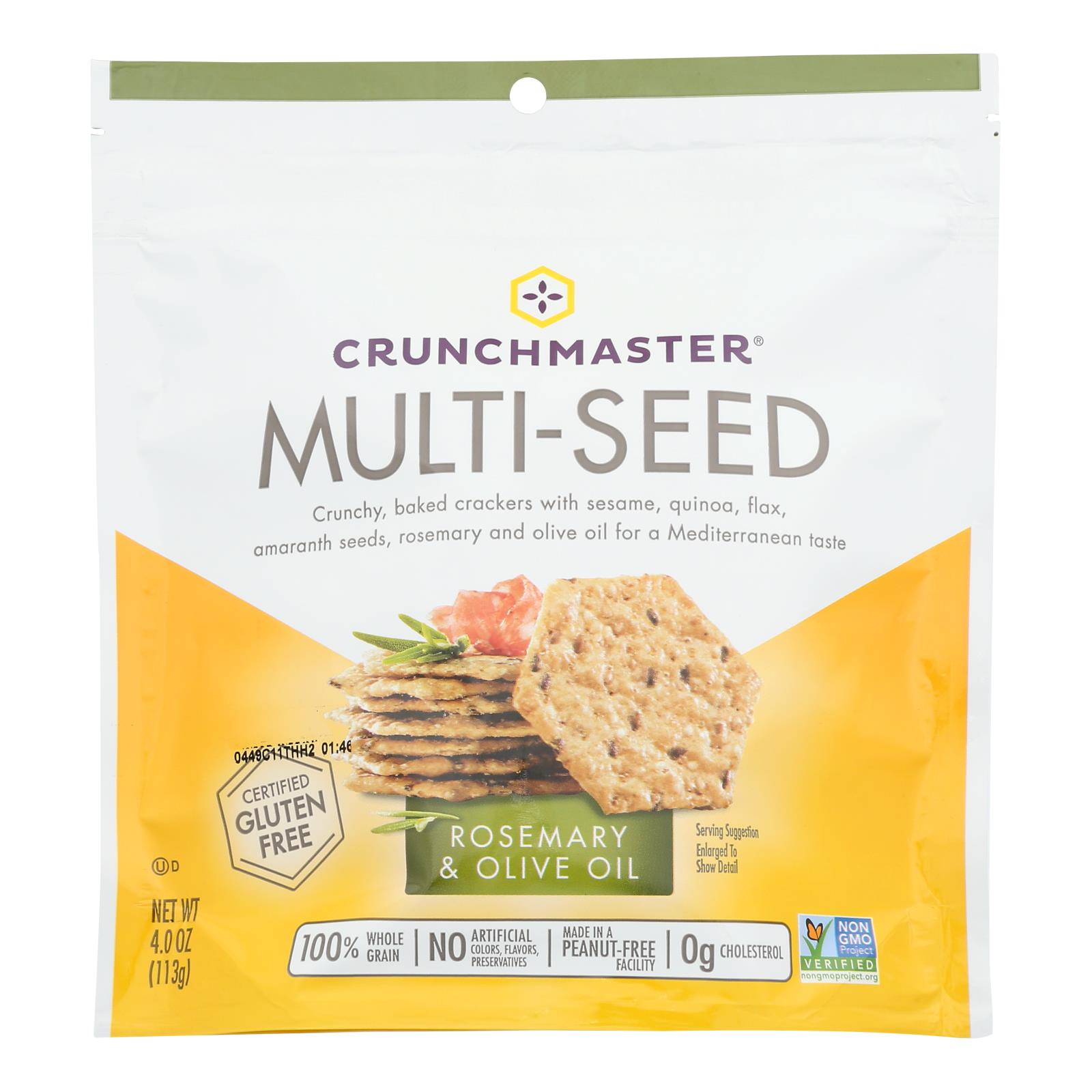 CRUNCHMASTER - MULTISEED CRACKER, ROSEMAR Y & OLIVE