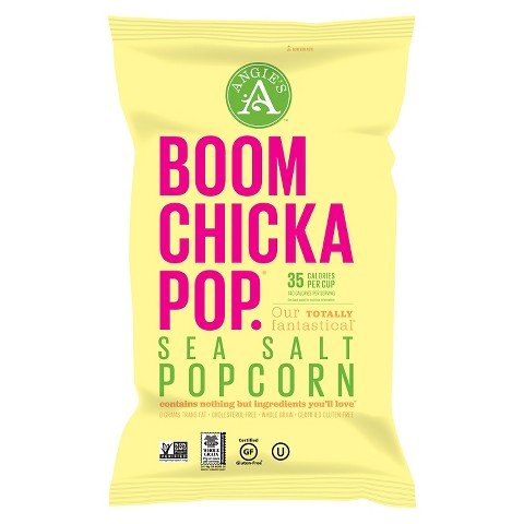 ANGIES - BOOMCHICKAPOP POPCORN, SEA SALT