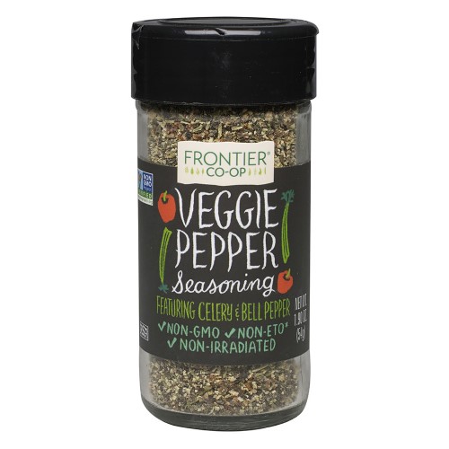 FRONTIER - SALTLESS SEASONING, VEG PEPPER