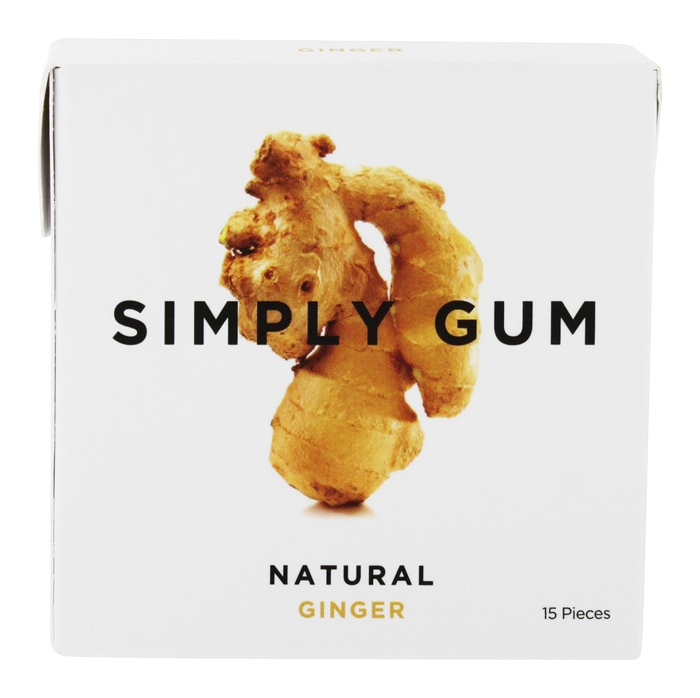 SIMPLY GUM - GUM, GINGER, NATURAL