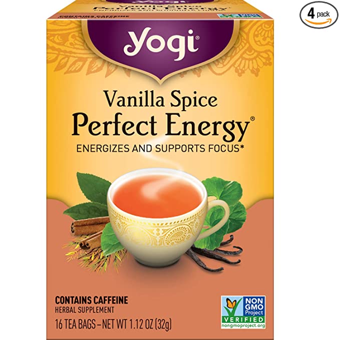 YOGI - TEA, VANILLA SPICE, PERFECT ENERGY