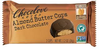 CHOCLV - CUP, ALMOND BUTTER, DARK CHOCOLATE
