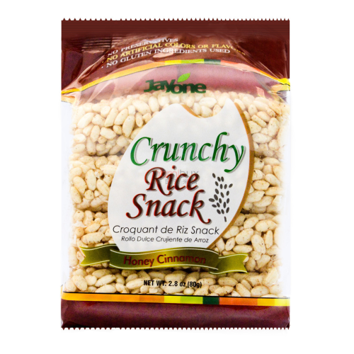JAYONE - RICE SNACK, HONEY CINNAMON