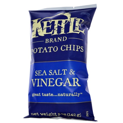 KETTLE - CHIPS, SEA SALT & VINEGAR