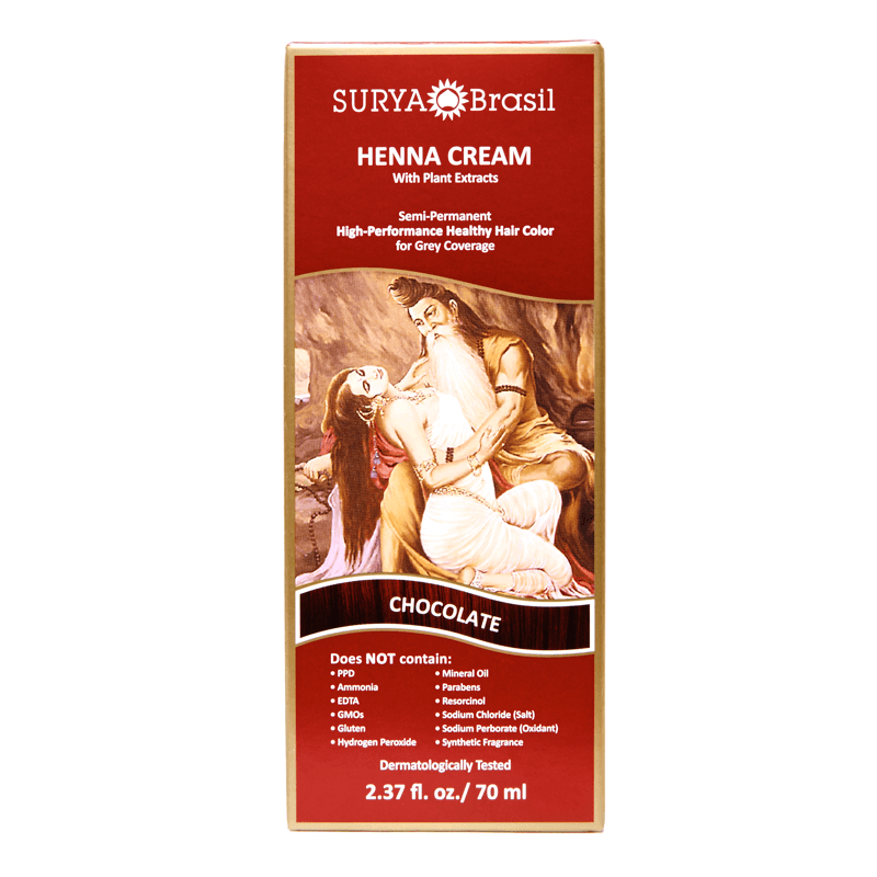 SURYA - HENNA CREAM, CHOCOLATE