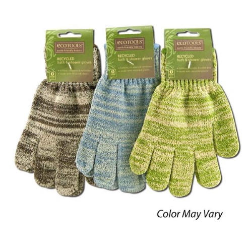 ECOTOOLS - BATH & SHOWER GLOVES, RECYCLED