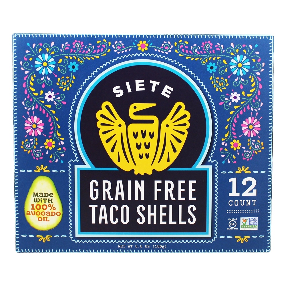 SIETE - TACO SHELLS, GRAIN FREE