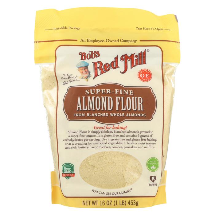 BOB'S -  ALMOND FLOUR, SUPER-FINE, GF, 16 OZ