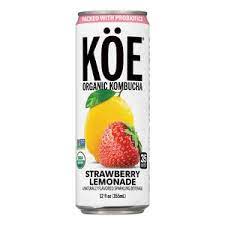 KOE - KOMBUCHA, STRAWBERRY LEMONADE