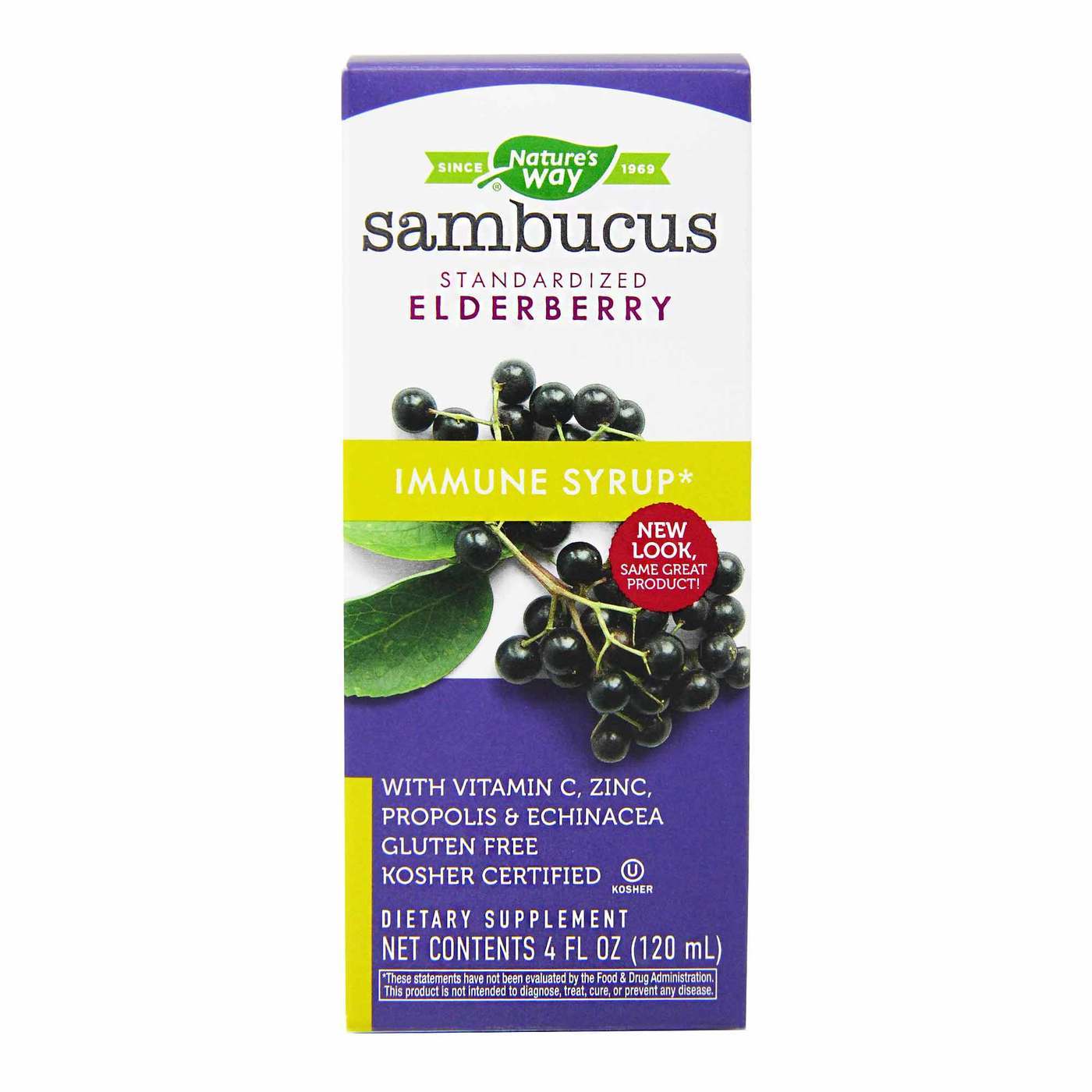 NATURE'S WAY - SAMBUCUS IMMUNE SYRUP