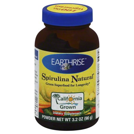 EARTHRISE - SPIRULINA POWDER 90 GRAMS