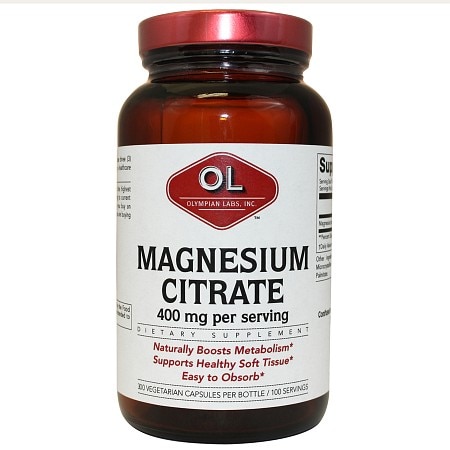 OLYMPIAN LABS - MAGNESIUM CITRATE,400 MG