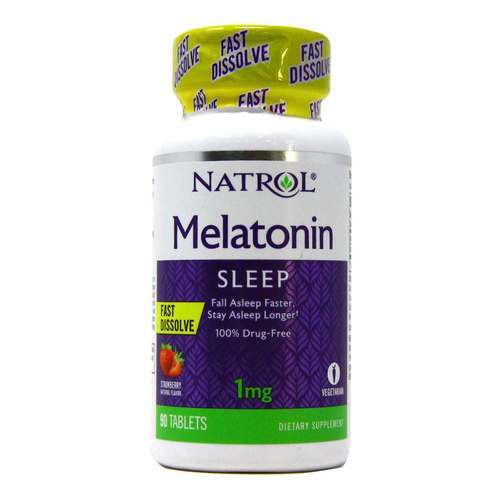 NATROL - MELATONIN, 1 MG FAST DISOLVE