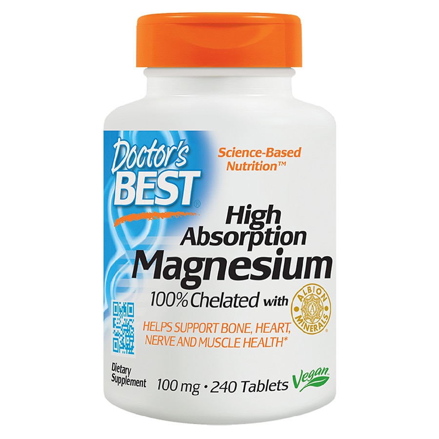 DOCTOR'S BEST - HIGH ABSORPTION MAGNESIUM