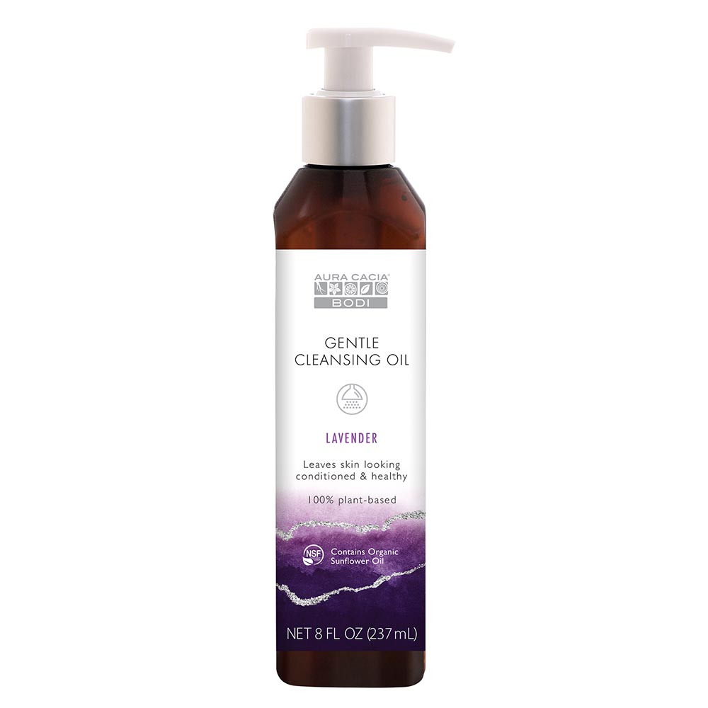 AURA CACIA - LAVENDER, GENTLE CLEANSING OIL 8 FL. OZ.