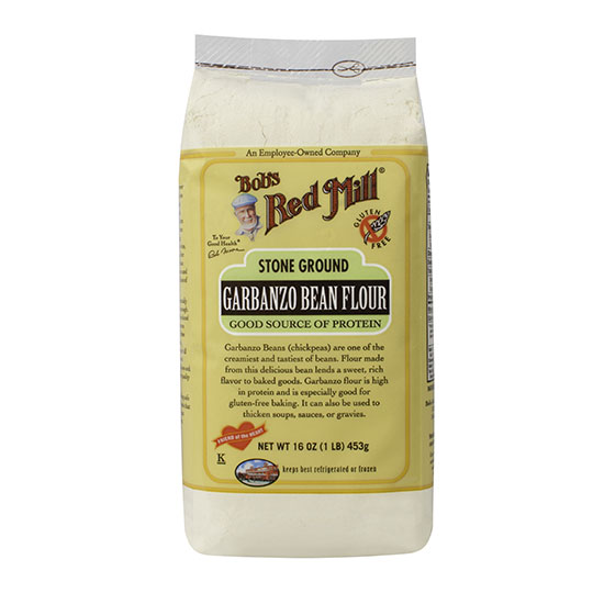 BOB'S - STONE GROUND GARBANZO BEAN FLOUR 16 OZ.