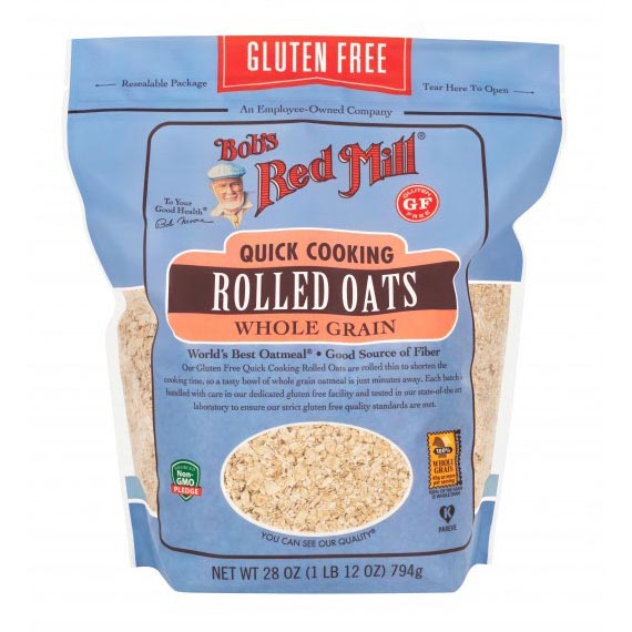 BOB'S - GLUTEN-FREE QUICK ROLLED OATS 28 OZ.