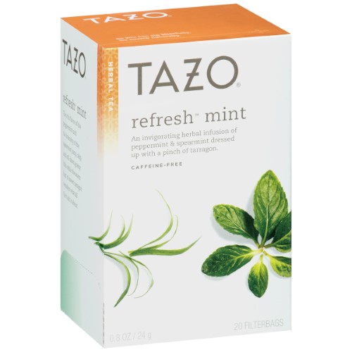 TAZO - TEA, HERBAL, REFRESH MINT