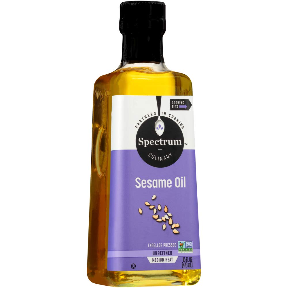 SPECTRUM - UNREFINED SESAME OIL - 16 FZ